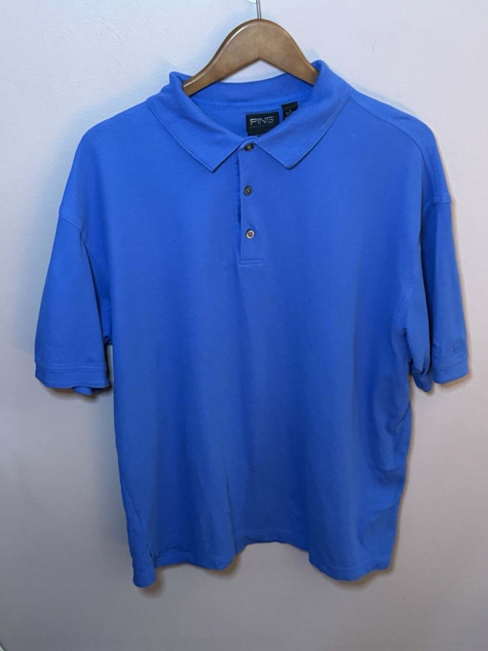 2007 PING Blue Polo Large Golf Shire Presidents Club ‘07